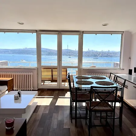 Deluxe Duplex In Center With 210 Degrees Bosphorus Viewed Istanbul