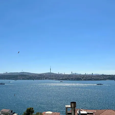 Deluxe Duplex In Center With 210 Degrees Bosphorus Viewed Apartman Isztambul